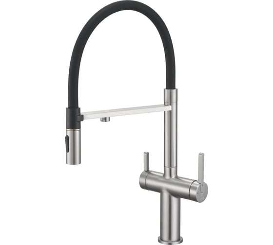 Изображение товара Смеситель для кухни с подключением фильтра питьевой воды Rose R458L