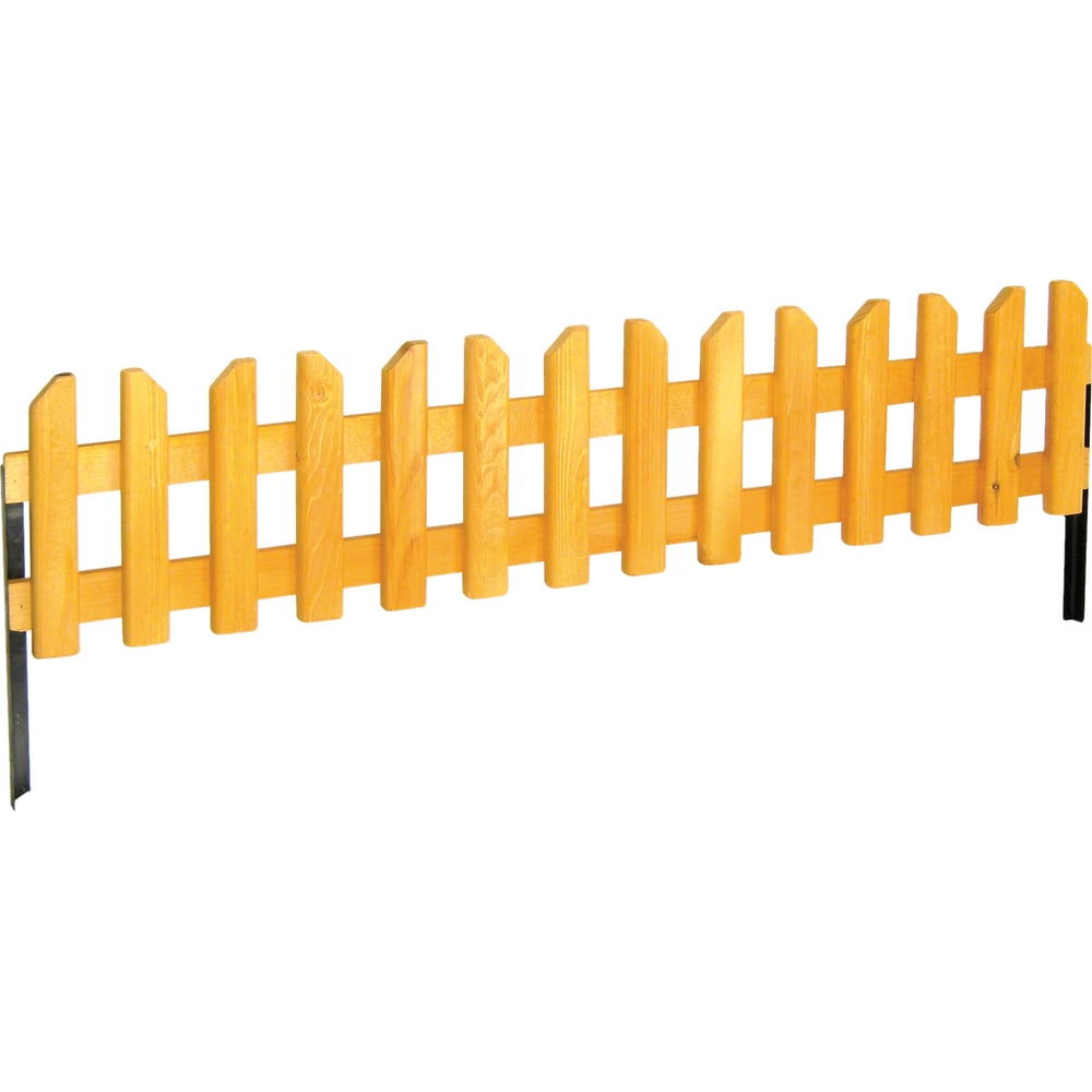 Изображение товара Декорированный деревянный забор Комплект-Агро L-1,2м H-250мм KA2565