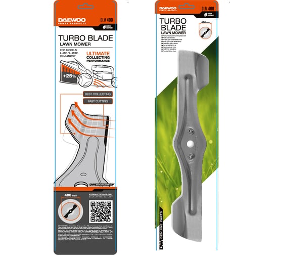 Изображение товара Нож турбо для газонокосилки DAEWOO DLM 400