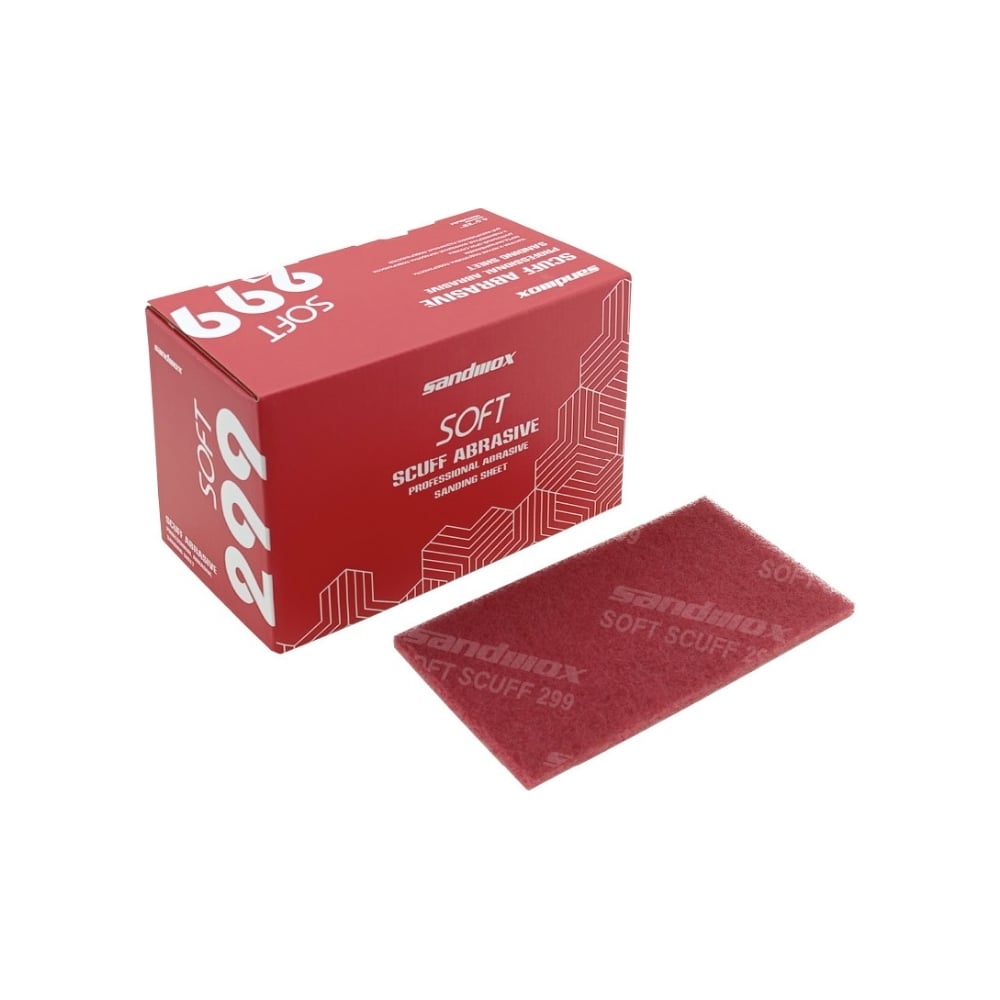 Изображение товара Лист шлифовальный Soft Scuff 115х230 мм R360 25 шт SANDWOX