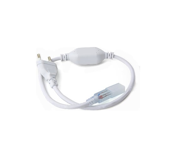 Изображение товара Шнур питания с вилкой для светодиодной ленты General Lighting Systems 60 диодов/м 220В 1500Вт IP67 G-3528-P-IP67 5212