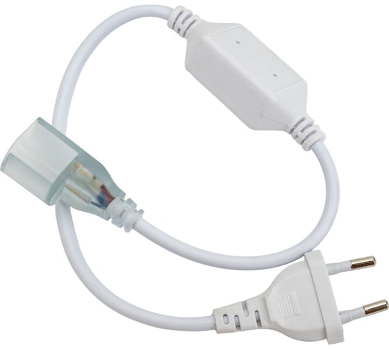 Изображение товара Шнур питания с вилкой для светодиодной ленты гибкого неона General Lighting Systems 220В 1500Вт IP67 G-2835-P-IP67-BNL 521202