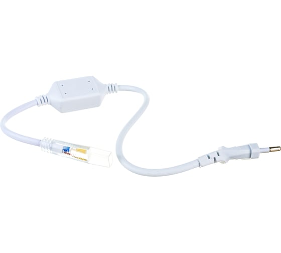 Изображение товара Шнур питания с вилкой для светодиодной ленты General Lighting Systems 120 диодов/м 220В 1500Вт IP67 G-3528-P-IP67 521211