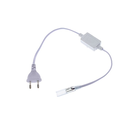Изображение товара Шнур питания с вилкой для светодиодной ленты General Lighting Systems 5050 и 5730 220В 440Вт IP20 G-5050-P-IP20 5215