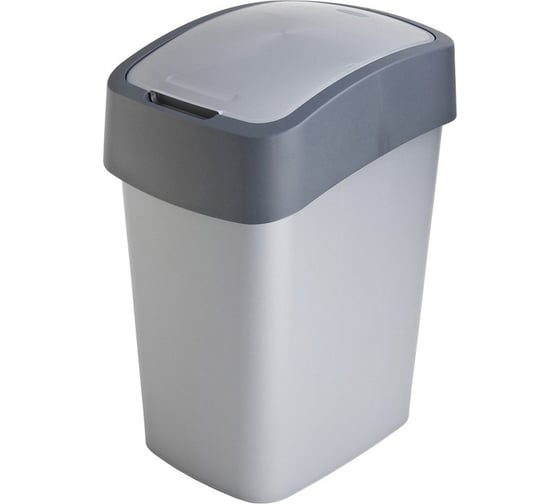 Изображение товара Контейнер для мусора CURVER FLIP BIN 25 л, графит 02171-686-00