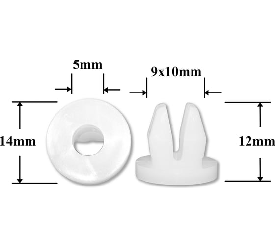 Изображение товара Автокрепеж для Lexus Toyota 10 шт 9018905005 КрепАвто 1005