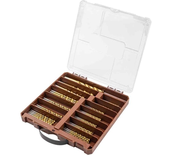 Изображение товара Сверла по металлу, набор 93 предмета FORSTIME FT-924U93(58828)