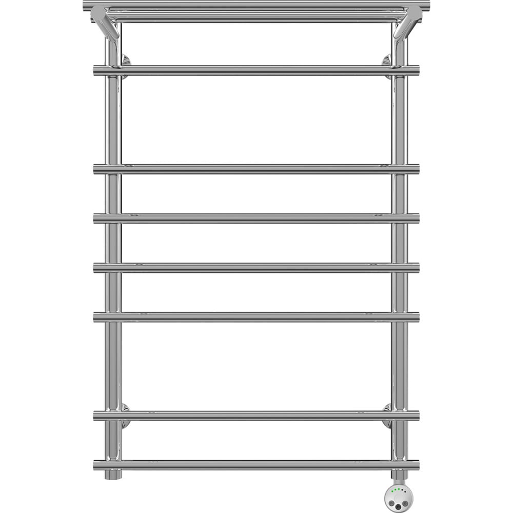 фото Электрический полотенцесушитель terminus ватра с полкой п8 500x796, тэн ht-1 300w л/п 4660059920542