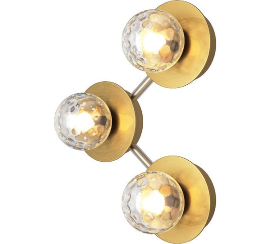 Изображение товара Настенный светильник (бра) MAYTONI Ambre Металл Латунь MOD331WL-L6BS3K