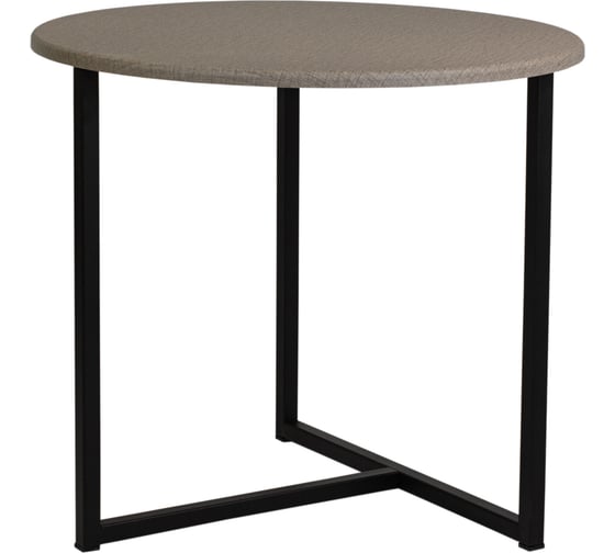 Изображение товара Стол журнальный МебеликBeautyStyle 27 текстиль темный/черный 9007