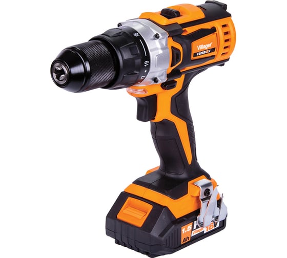 Изображение товара Аккумуляторная дрель-шуруповерт Villager ударная VLN 3220-2BSC 056357