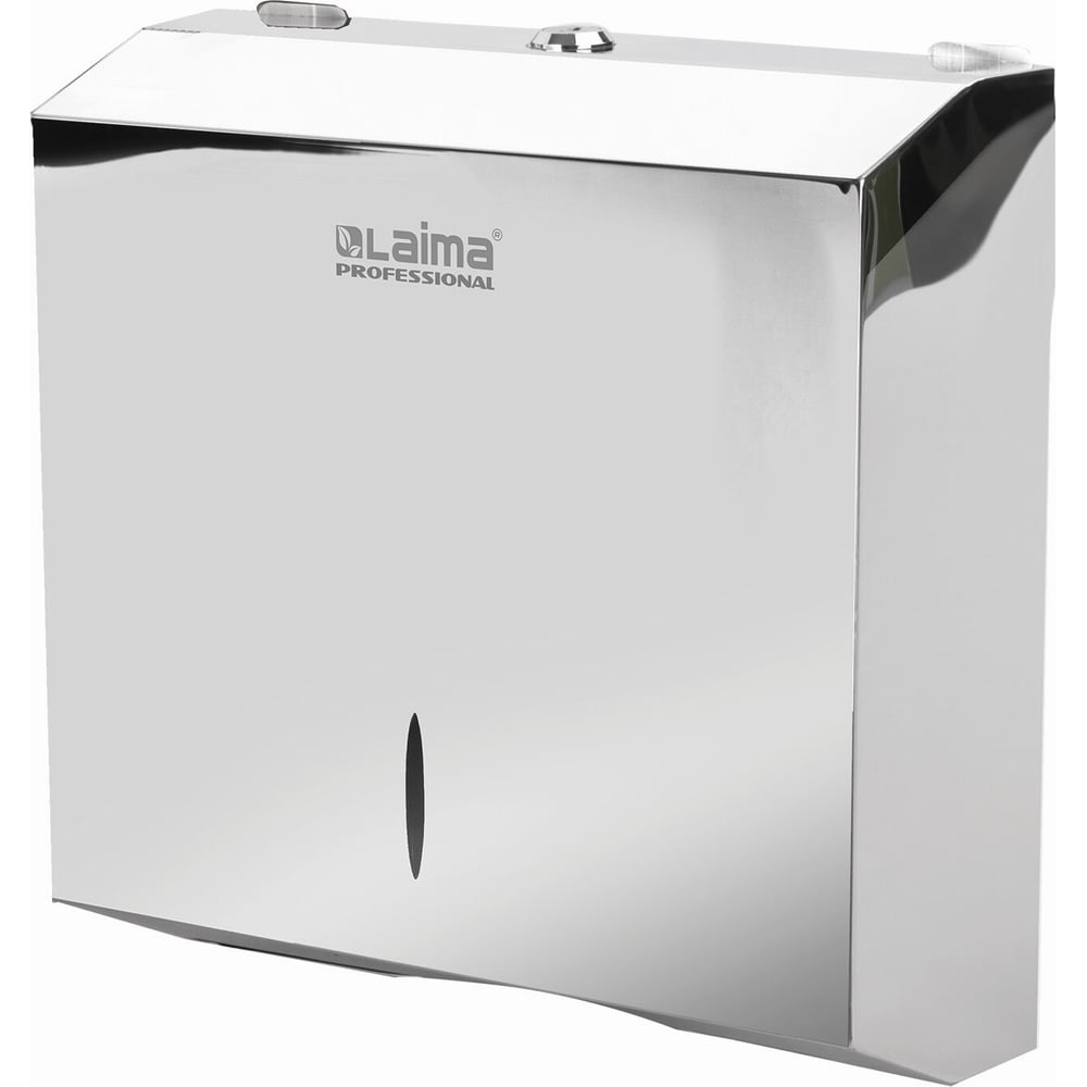 Изображение товара Диспенсер для полотенец LAIMA PROFESSIONAL INOX H2 Interfold нерж. сталь, зеркальный 605695 Изображение товара Диспенсер для полотенец LAIMA PROFESSIONAL INOX H2 Interfold нерж. сталь, зеркальный 605695