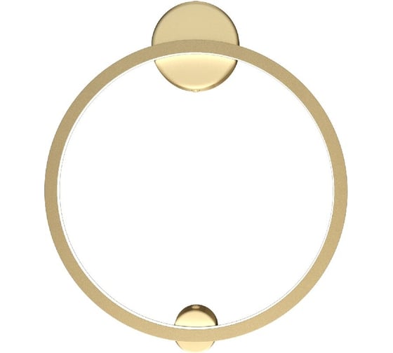 Изображение товара Настенный светильник (бра) MAYTONI Halo Алюминий Латунь MOD005WL-L24BSK