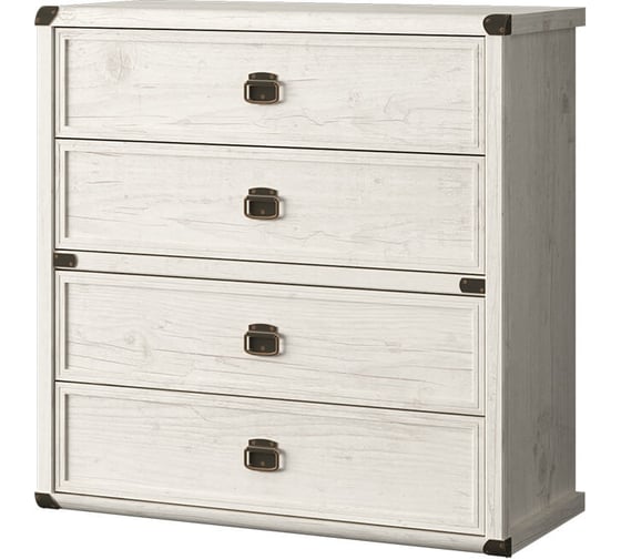 Изображение товара Комод Anrex 4S, MAGELLAN, цвет сосна винтаж 656234