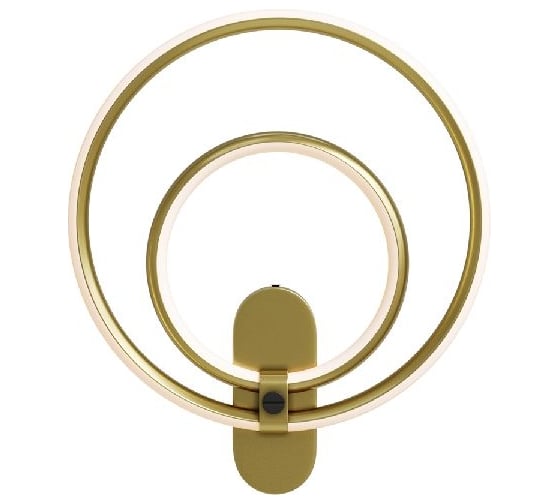 Изображение товара Настенный светильник (бра) MAYTONI Link Алюминий Латунь MOD357WL-L16BS3K