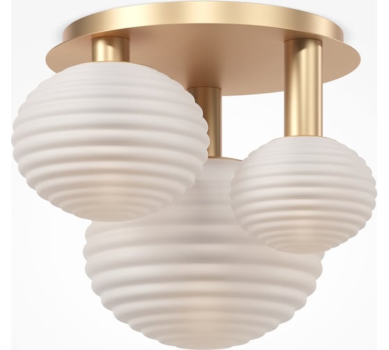 Изображение товара Потолочный светильник MAYTONI Reels Металл, Золото MOD268CL-03G