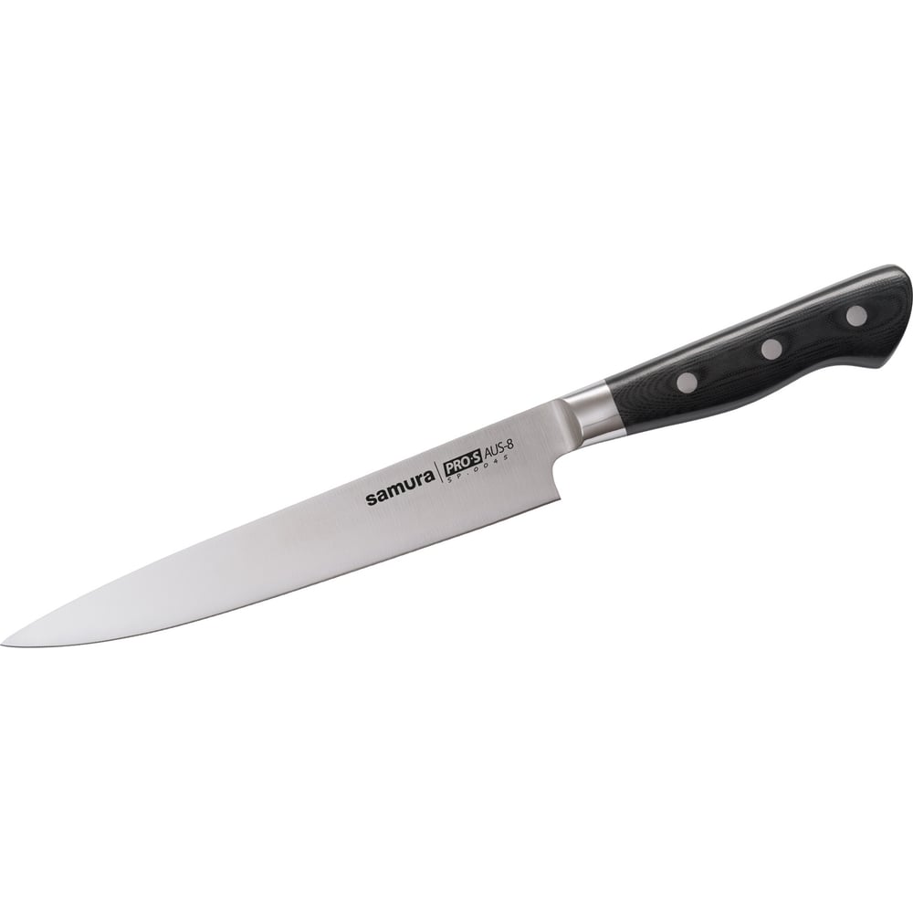 Изображение товара Нож Samura Pro-S для нарезки 200 мм AUS-8 G-10
