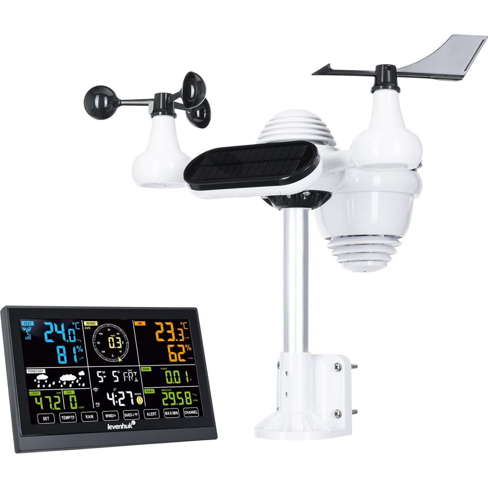 Изображение товара Метеостанция Levenhuk LP140 82876 с беспроводным датчиком, Wi-Fi