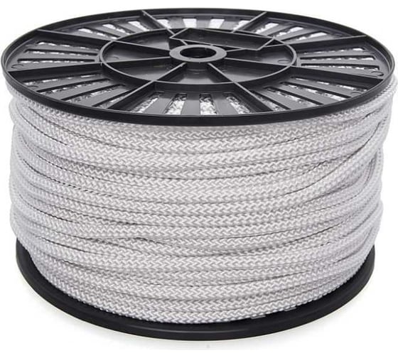 Изображение товара Шнур бельевой Сибшнур диаметр 3 мм, 1000 м, на катушке 20225