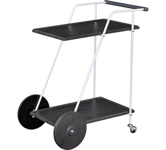 Изображение товара Стол сервировочный Мебелик Новум белый/серый графит/серый бетон 8950