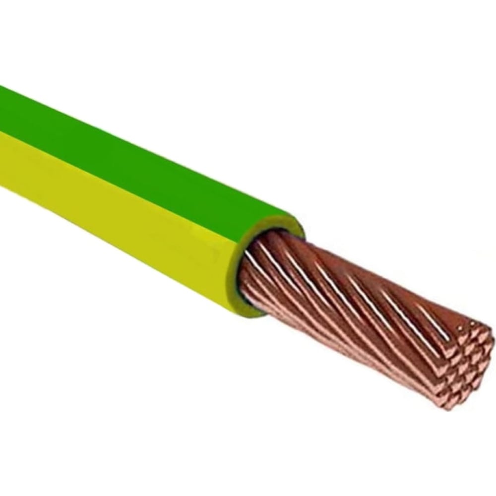 Изображение товара Провод TDM ELECTRIC ПуГВнг(А)-LS 1x10,0 ГОСТ 150м желто-зеленый на катушке