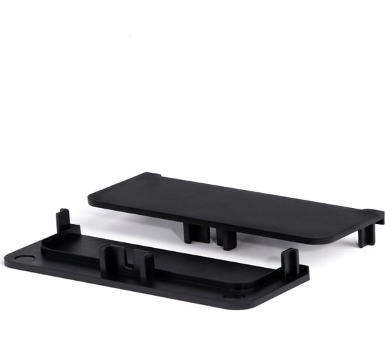 Изображение товара Заглушка глухая для U-образного профиля ООО "ГАРД" GOLA 8007 №22(черный)(L+R) 2 комп. 01-00008566