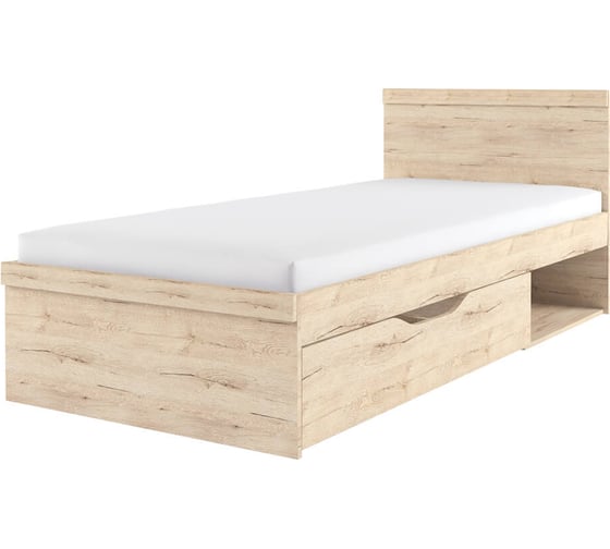 Изображение товара Кровать Anrex 90, OSKAR, цвет дуб санремо 653486