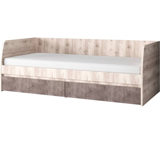 Изображение товара Кровать Anrex 90-2, JAZZ, цвет каштан найроби/оникс 667812