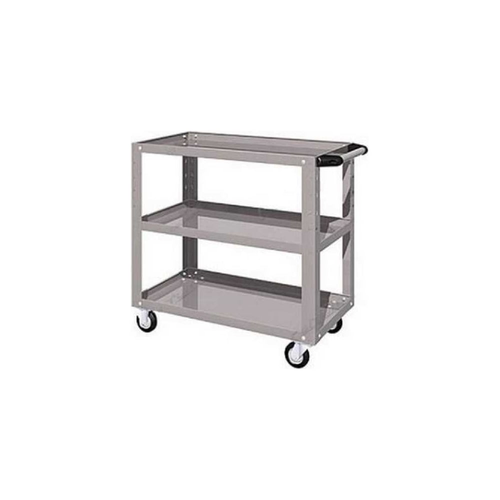 Изображение товара Тележка FERRUM открытая с 3 полками серый металлик 02.230L-9007