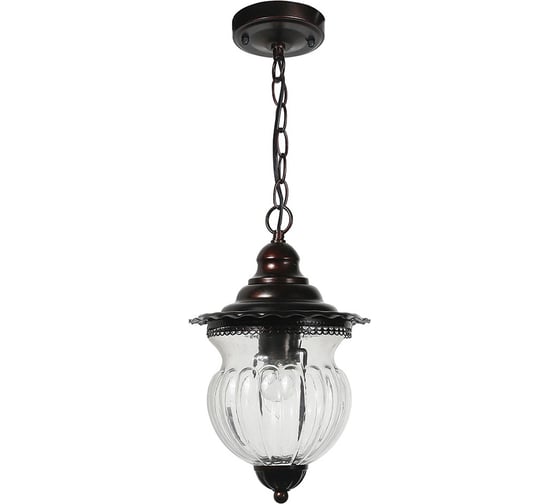 Изображение товара Садово-парковый светильник FERON PL595 60W, 230V, IP44, коричневый 41172