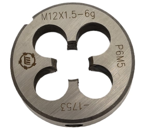 Изображение товара Плашка M10x1,25 HSS 4341 ПрофОснастка №37 арт. 50411137