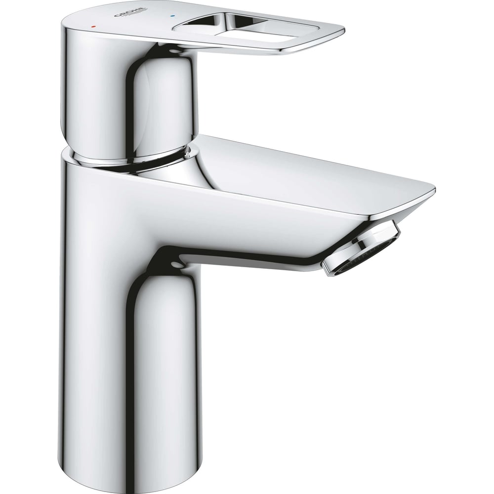 Смеситель для раковины GROHE BauLoop с нажимным донным клапаном, S-Size, хром 23883001