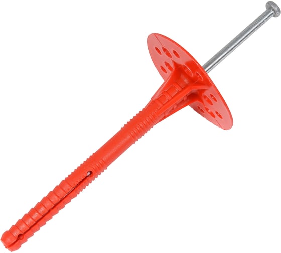 Изображение товара Дюбель КРЕП-КОМП Гриб IZM с металл. гвоздём 10х 120 мм 1000шт гм120тк