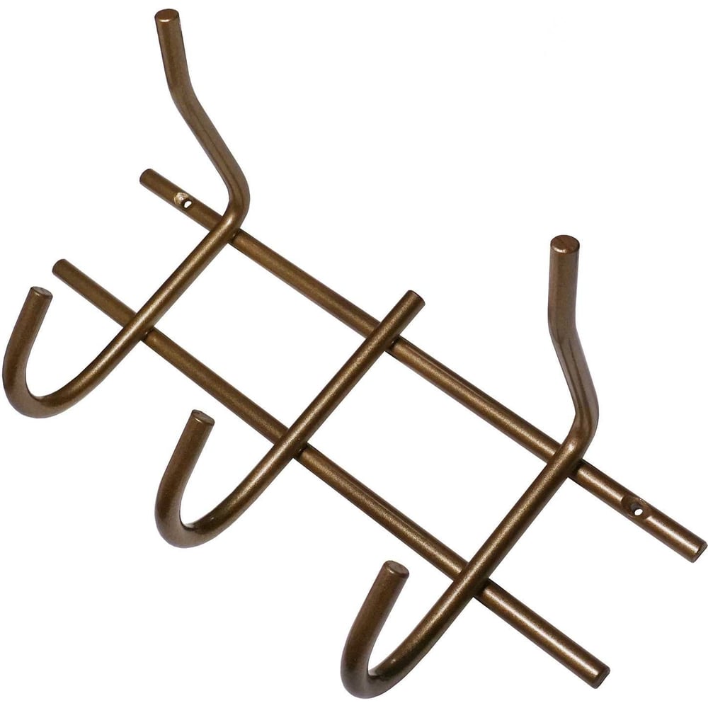 Изображение товара Вешалка Левша НВ-3 3-кр медный антик настенная для одежды и гардероба