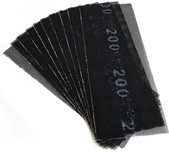 Изображение товара Лист сетчатый 10 шт 115x280 мм, Р200 Flexione 10001171