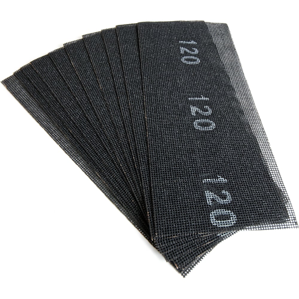 Изображение товара Лист сетчатый 10 шт 115x280 мм Flexione 10001121 для обработки шпаклевки