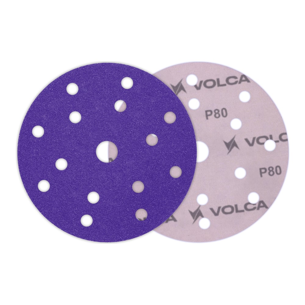 Изображение товара Абразивный диск AMETHYST 150 мм P80 50 шт керамика волшебный инструмент