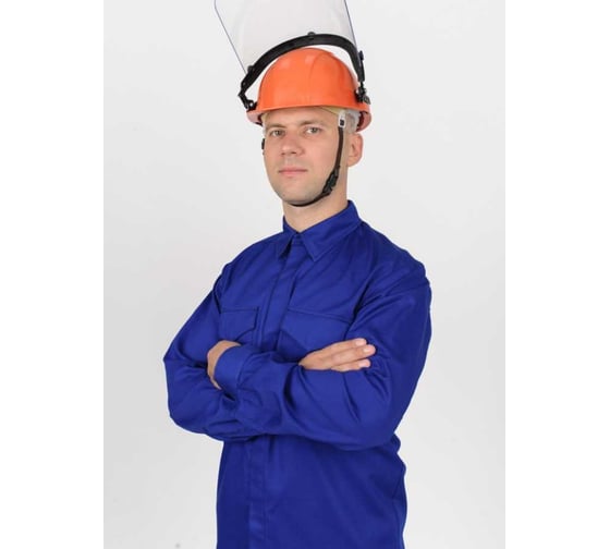 Изображение товара Куртка-рубашка для защиты от электрической дуги Рт 640W-2, 13 кал/кв.см, 112-116/182-188 OOO "Спецпошив" УТ-6029