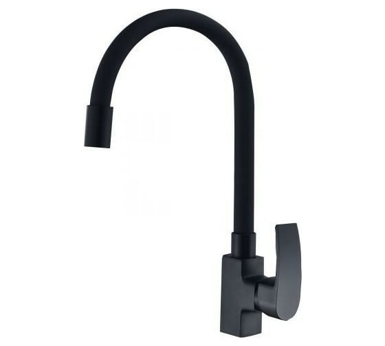 Изображение товара Смеситель для кухни ECONOCE D35-A, серия 270, черный EC0274BL