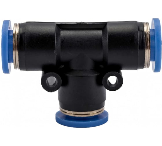 Изображение товара Тройник цанговый T-образный соединительный 8 мм SHPI PUT 08