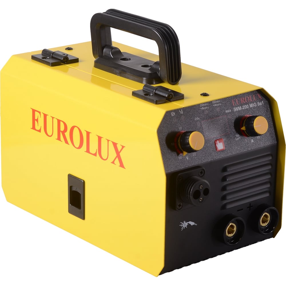 Изображение товара Сварочный полуавтомат Eurolux IWM-200 MIG 5в1 с цифровым дисплеем