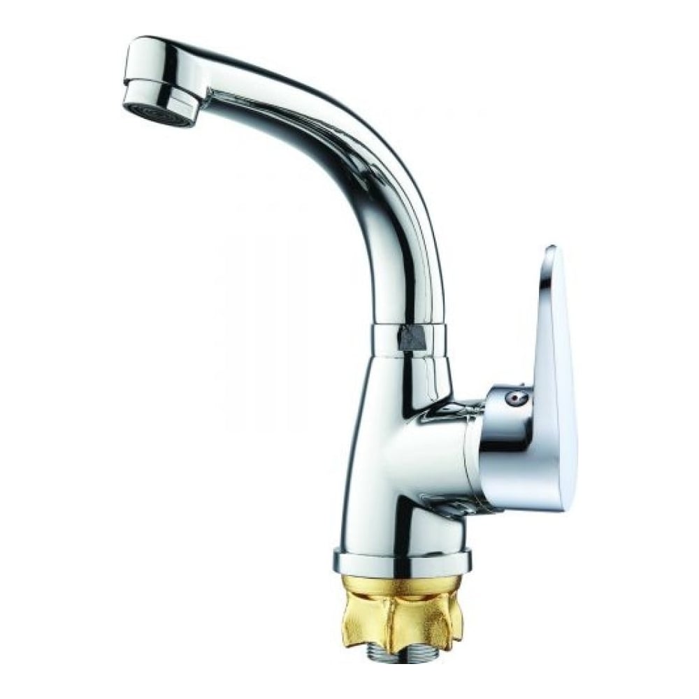 Изображение товара Современный однорычажный смеситель для кухни ECONOCE D35-C с аэратором