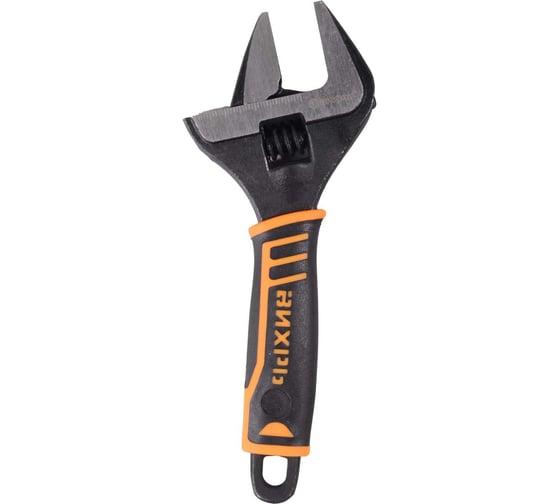 Изображение товара Разводной ключ Вихрь с тонкими губками, фосфатированый, 150 мм, 73/6/10/4