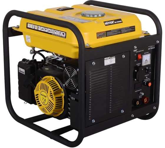 Изображение товара Инверторный электрогенератор Huter DN 5000iW, с функцией сварки 64/1/93
