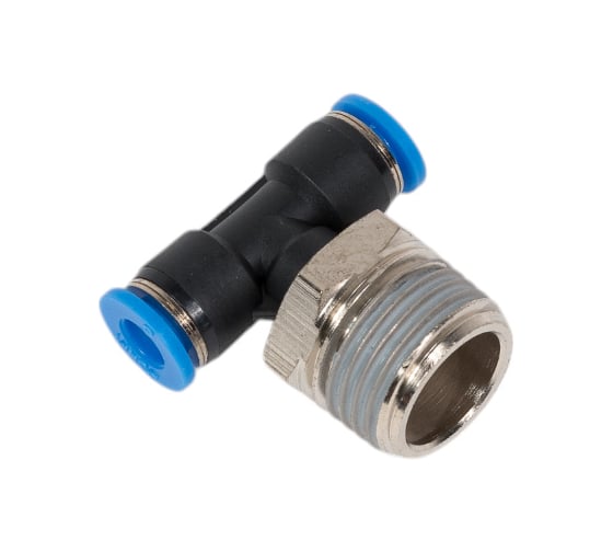 Изображение товара Тройник цанговый T-образный с наружной резьбой (6 мм; 1/2M) SHPI PT 06-R04