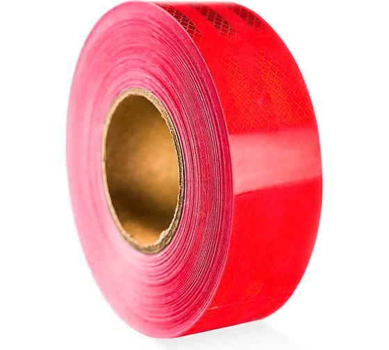 Изображение товара Лента светоотражатель Daytona красная (3м x 0.05м) на самокат, багажник, шлагбаум - короб MP1426005030