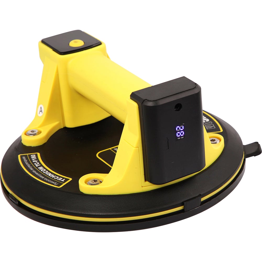 Изображение товара TECHNICOM TC-F180 вакуумная аккумуляторная присоска 200 мм 160 кг