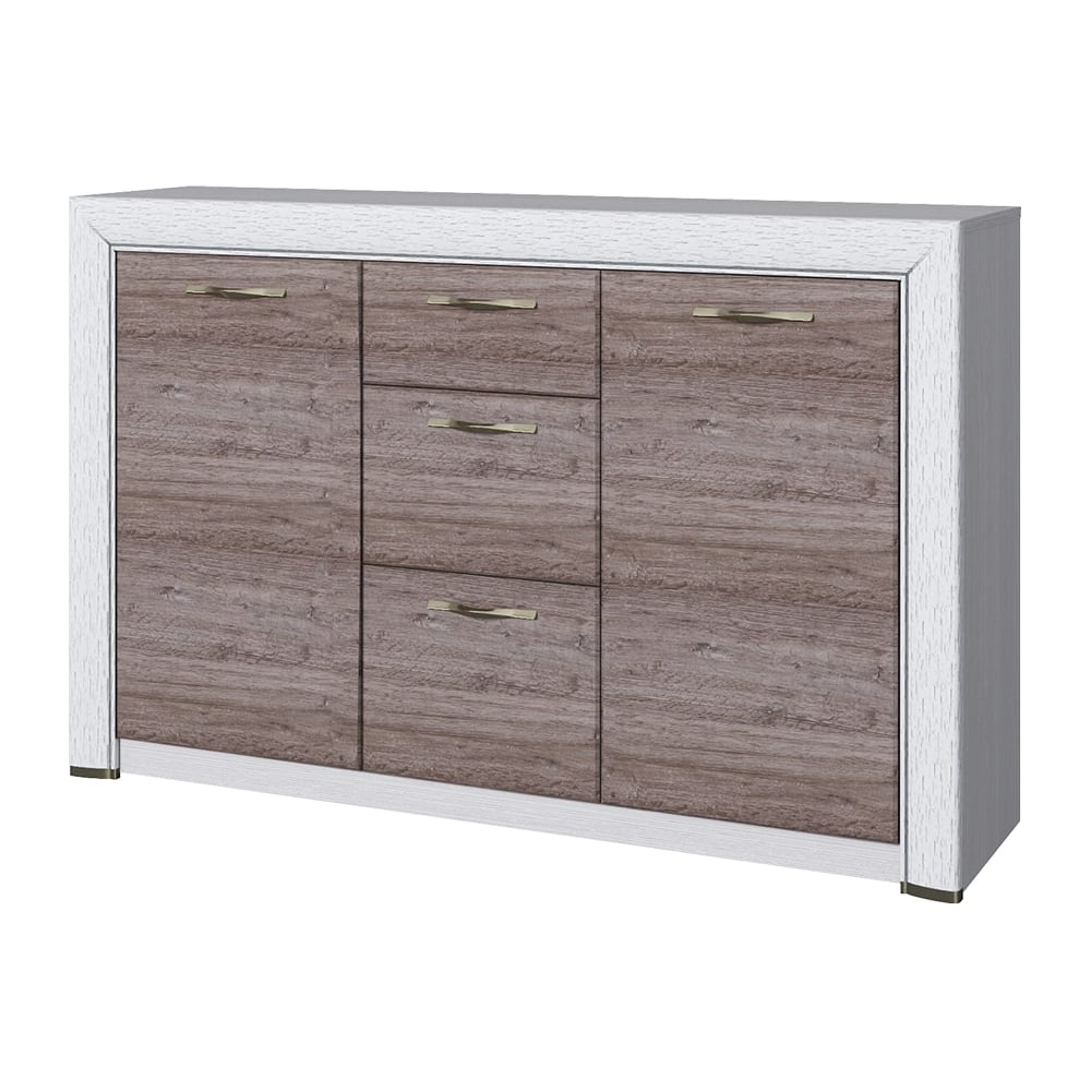 Изображение товара Тумба Anrex OLIVIA 2D3S кремовая дуб анкона классика