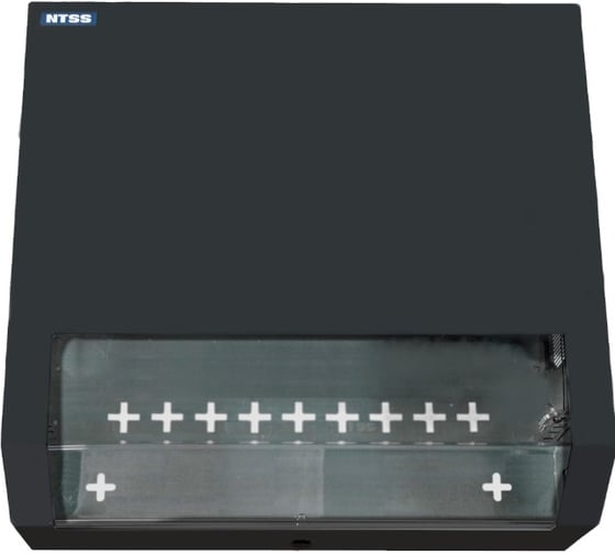 Изображение товара Шкаф настенный телекоммуникационный NTSS SOHO 19 5U: 3U+2U, собранный, черный RAL 9005 NTSS-SOHO5U-BL