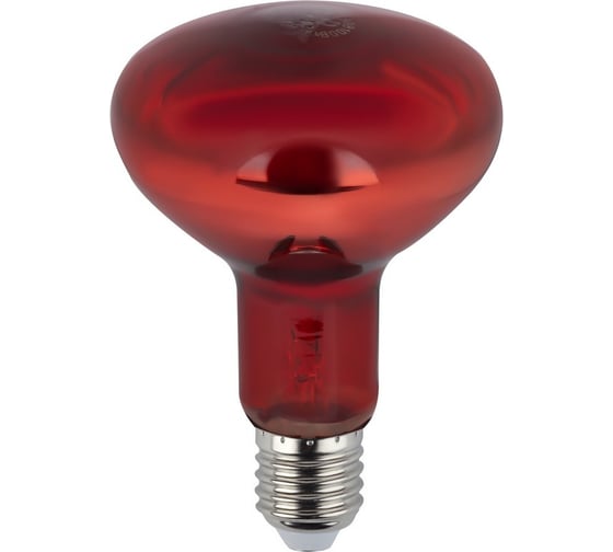 Изображение товара Инфракрасная лампа ЭРА ИКЗК 230100 R95 E27 для обогрева животных и освещения 100 Вт Б0064638